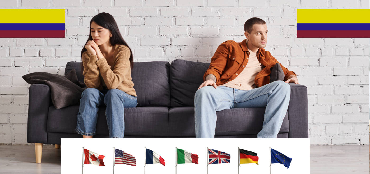 Trámite de divorcio con ciudadanos extrajeros